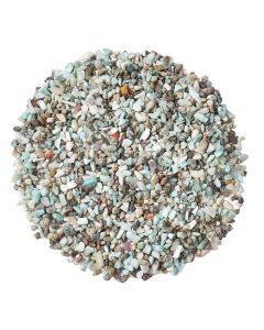 Larimar Tumbled Chips, 3-5mm (100g)