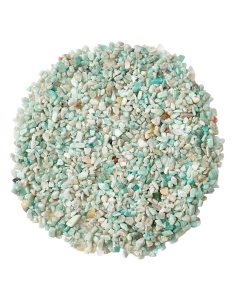 Amazonite Tumbled Chips, 3-5mm (100g)