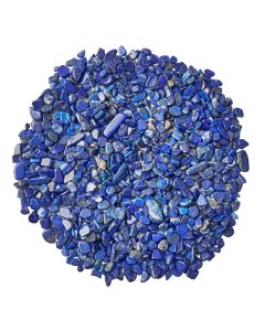 Lapis Tumbled Chips, 3-5mm (100g)
