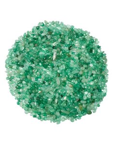 Green Aventurine Tumbled Chips, 3-5mm (100g)