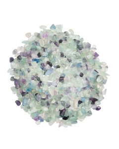 Fluorite Tumbled Chips, 5-7mm (100g)