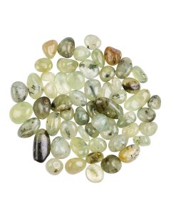 Prehnite Tumbled Chips, 5-7mm (100g)