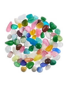 Cats Eye Tumbled Chips, 9-12mm (100g)