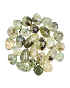 Prehnite Tumbled Chips, 8-12mm (100g)