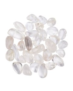 Quartz Crystal Small Tumblestones, 12-15mm (100g)