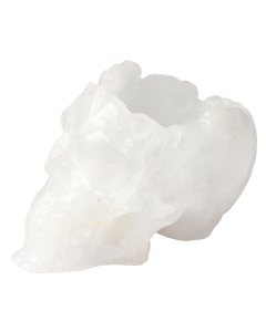 Snow Quartz Skull Bowl (1pc) NFD
