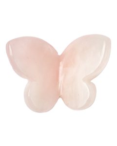 Rose Quartz Butterfly (1pcs) 
