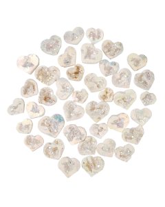 Moroccan Geode Angel Aura Hearts (kgs) NFD