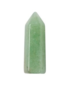 Green Aventurine Generator Point, 38mm (1pc) NFD