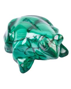 Malachite Frog Carving 1-2" (1pc) NETT