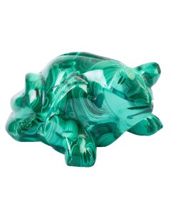 Malachite Frog Carving 2-3" (1pc) NETT