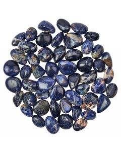 Sodalite Dark Large Tumblestones, 30-40mm, Namibia (1kg)