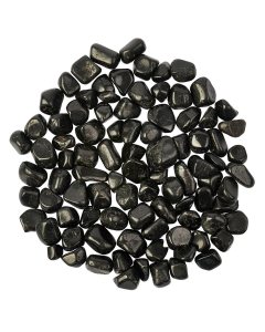 Black Tourmaline Small Tumblestones 10-20mm Zimbabwe (250g)