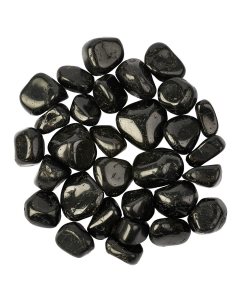 Black Tourmaline Medium Tumblestones, 20-30mm, Zimbabwe (250g)