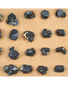Black Tourmaline/Schorl Clusters 10-35mm, (Flat 952/63 PCS) Erongo Region/Namibia (1pc)