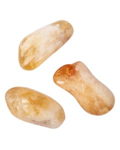 Citrine (Heat Treated) A Grade XXL Tumblestones 50-60mm (100g)