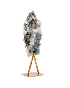 Amethyst Druze, Gold Stand 1.15kg (1pc)