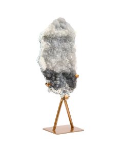 Amethyst Druze on Gold Stand 1.35kg (1pc)