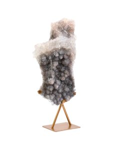 Amethyst Druze on Gold Stand 2.5kg (1pc)