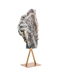 Amethyst Druze on Gold Stand 650g (1pc)