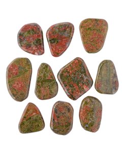 Unakite 35-45mm Smoothstone (10pcs) NFD