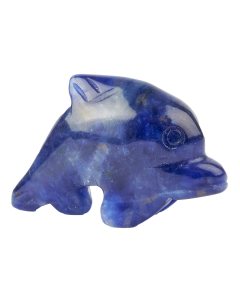 Sodalite Dolphin Carving (1pc)