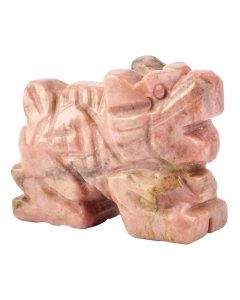 Rhodonite Dragon Carving (1pc)