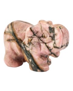 Rhodonite Elephant Carving (1pc)