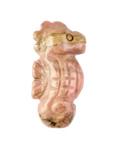 Rhodonite Sea Horse Carving (1pc)