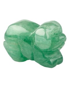 Green Aventurine Pig Carving (1pc)