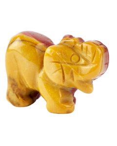 Mookaite Elephant Carving (1pc)