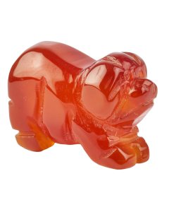 Carnelian Pig Carving (1pc)