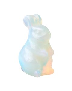 Opalite Rabbit Carving (1pc)