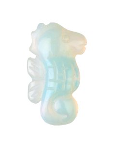 Opalite Sea Horse Carving (1pc)