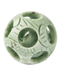 Serpentine Carved Sphere, 5cm (1pcs) NFD