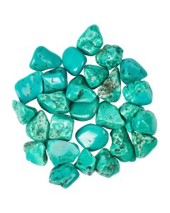 Chinese Turquoise (Dyed) Medium Tumblestones, 20-30mm (250g)