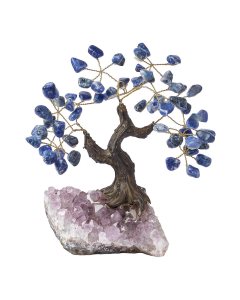 Sodalite Bonsai Tree, 12 Branches (1pc)