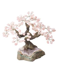 Rose Quartz Bonsai Tree, 24 Branches (1pc)
