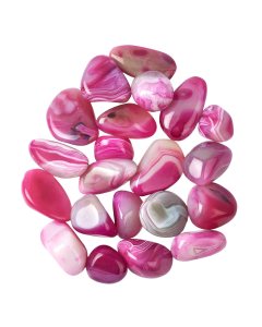 Pink Agate Tumblestones (kg) (NFD)