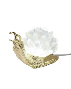 Snail Lamp with Crystal Points (1pc) NFD