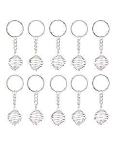 Keyring with 25mm Spiral (10pcs) NFD