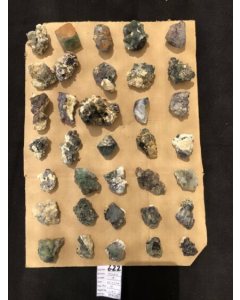 Fluorite Clusters, 25-40mm, 33 pcs (1 Flat) NFD