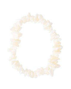 7.5" Mother of Pearl Chip Bracelet (1pc) NETT