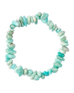 7.5" Chip Bracelet, Russian Amazonite (1pc)
