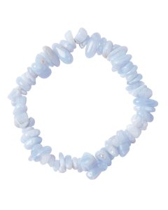 7.5" Chip Bracelet, Blue Lace Agate (A) (1pc)