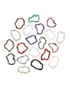 7.5" Chip Bracelet Assorted Mix (20pcs) NFD