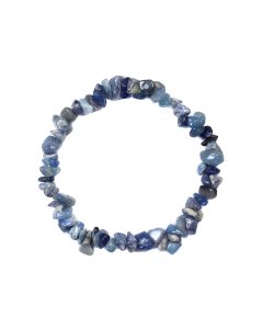 7.5" Chip Bracelet Blue Quartz (1 Piece) NETT