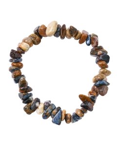 7.5" Pietersite Chip Bracelet (1pc)