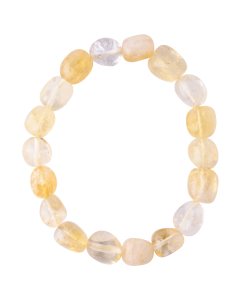 Heat Treated Citrine Tumblestone Bracelet (1 Piece) NETT