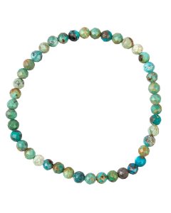 4mm Faceted Natural Turquoise Bracelet (1pc)